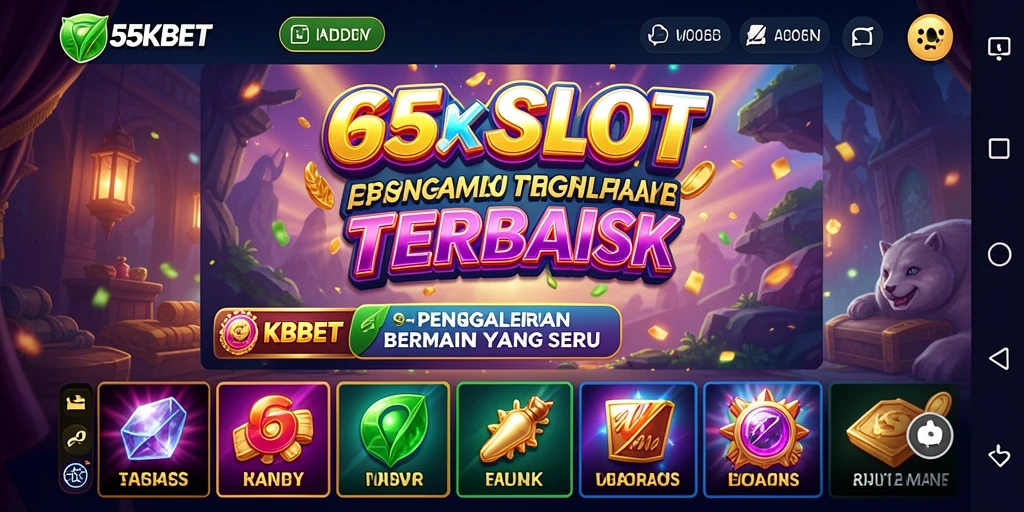 Gameplay seru dalam aplikasi 55KBET yang menyenangkan.