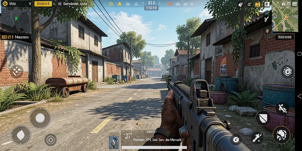 Tampilan gameplay TPS yang mendebarkan dan seru di 8ID.