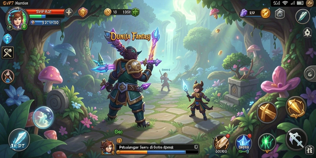 Tampilan gameplay SVIP7 yang menakjubkan dan penuh aksi.
