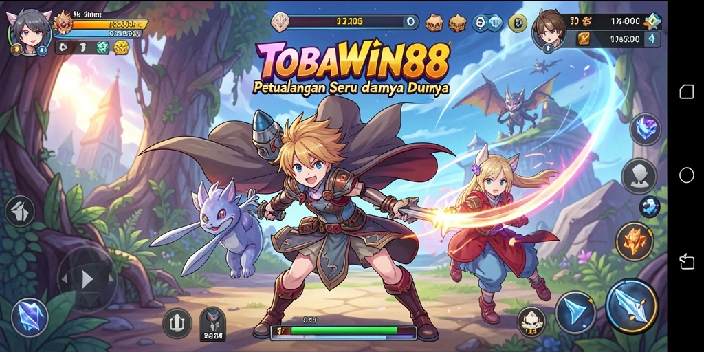 Gameplay seru TOBAWIN88 dalam dunia Anime yang penuh warna.