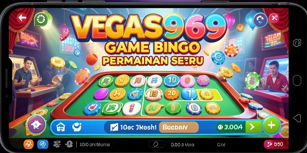 Tampilan gameplay seru di VEGAS969 dengan lingkungan Bingo yang mengasyikkan.